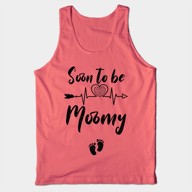 Soon To Be Mommy Est 2021 Tank Top by Gaming champion